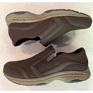 Easy Spirit THALLOW 2 Slip On Shoes Sneakers Comfort Women's 6.5 M Brown Taupe